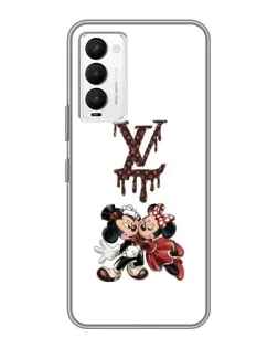 Чехол для TECNO Camon 18 / Camon 18P с картинкой «LV и Микки Маус»