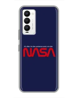 Чехол для TECNO Camon 18 / Camon 18P с картинкой «NASA — глубокий космос»
