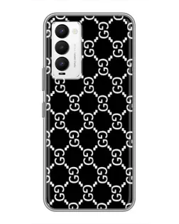 Чехол для TECNO Camon 18 / Camon 18P с картинкой «Gucci — сетчатый паттерн» Чехол для TECNO Camon 18 / Camon 18P с картинкой «Gucci — сетчатый паттерн»