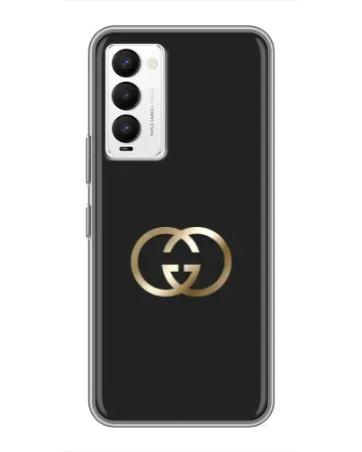 Чехол для TECNO Camon 18 / Camon 18P с картинкой «Минимализм Gucci»