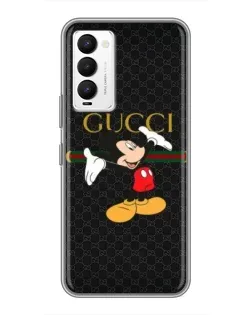 Чехол для TECNO Camon 18 / Camon 18P с картинкой «Микки Маус Gucci»