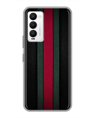 Чехол для TECNO Camon 18 / Camon 18P с картинкой «Gucci — неоновая линия»