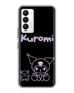 Чохол для TECNO Camon 18 / Camon 18P з картинкою «Kuromi — чорний мінімалізм» Чохол для TECNO Camon 18 / Camon 18P з картинкою «Kuromi — чорний мінімалізм»