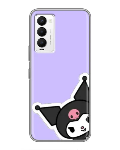 Чехол для TECNO Camon 18 / Camon 18P с картинкой «Забавная Kuromi»