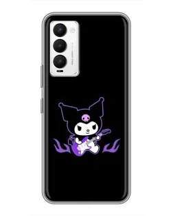 Чехол для TECNO Camon 18 / Camon 18P с картинкой «Электрическая Kuromi»