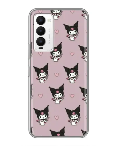 Чехол для TECNO Camon 18 / Camon 18P с картинкой «Kuromi — ночной сон»