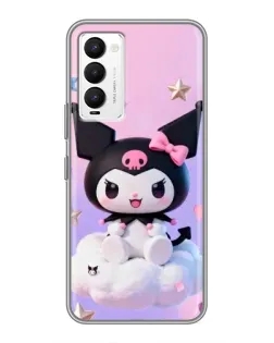 Чехол для TECNO Camon 18 / Camon 18P с картинкой «Куроми на облаке»