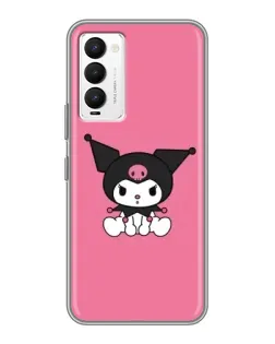 Чехол для TECNO Camon 18 / Camon 18P с картинкой «Хмурая Kuromi»