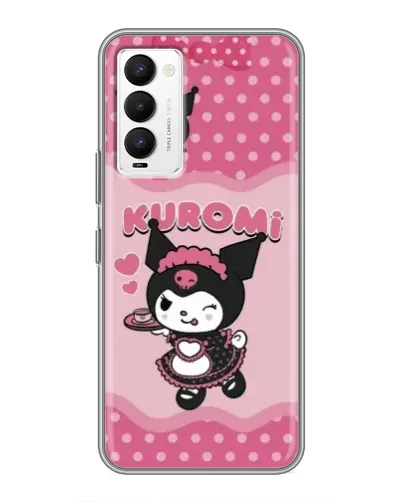 Чехол для TECNO Camon 18 / Camon 18P с картинкой «Розовая Куроми»