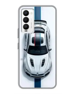 Чехол для TECNO Camon 18 / Camon 18P с картинкой «Вид сверху — BMW M» Чехол для TECNO Camon 18 / Camon 18P с картинкой «Вид сверху — BMW M»
