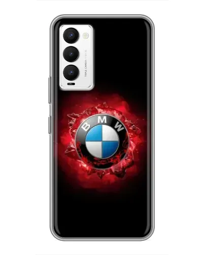 Чехол для TECNO Camon 18 / Camon 18P с картинкой «Логотип BMW — вспышка» Чехол для TECNO Camon 18 / Camon 18P с картинкой «Логотип BMW — вспышка»
