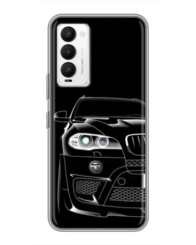 Чехол для TECNO Camon 18 / Camon 18P с картинкой «Темный силуэт BMW» Чехол для TECNO Camon 18 / Camon 18P с картинкой «Темный силуэт BMW»