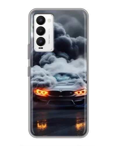 Чехол для TECNO Camon 18 / Camon 18P с картинкой «BMW в дыму» Чехол для TECNO Camon 18 / Camon 18P с картинкой «BMW в дыму»