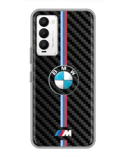 Чехол для TECNO Camon 18 / Camon 18P с картинкой «Эмблема BMW и карбон» Чехол для TECNO Camon 18 / Camon 18P с картинкой «Эмблема BMW и карбон»