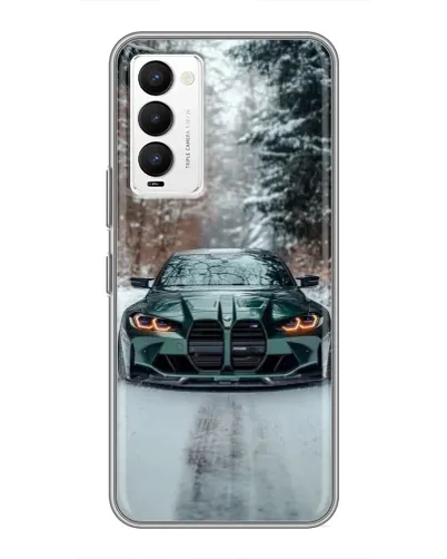Чехол для TECNO Camon 18 / Camon 18P с картинкой «BMW в зимнем лесу» Чехол для TECNO Camon 18 / Camon 18P с картинкой «BMW в зимнем лесу»