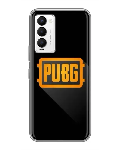 Чехол для TECNO Camon 18 / Camon 18P с картинкой «PUBG — рамка лого» Чехол для TECNO Camon 18 / Camon 18P с картинкой «PUBG — рамка лого»