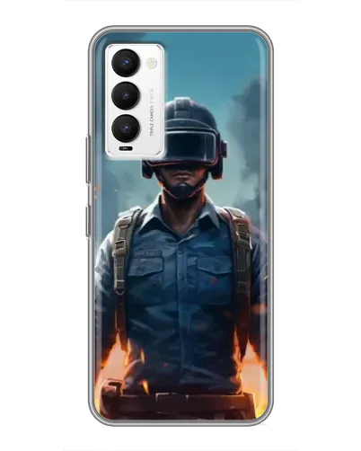 Чехол для TECNO Camon 18 / Camon 18P с картинкой «PUBG — реалистичный герой» Чехол для TECNO Camon 18 / Camon 18P с картинкой «PUBG — реалистичный герой»