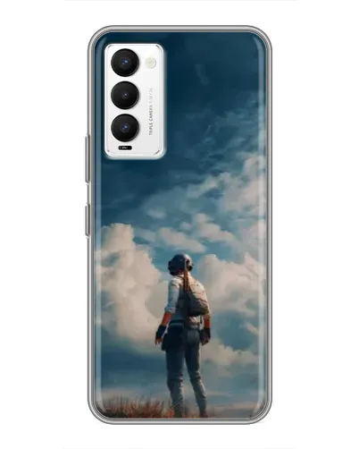 Чехол для TECNO Camon 18 / Camon 18P с картинкой «Герой PUBG на скале» Чехол для TECNO Camon 18 / Camon 18P с картинкой «Герой PUBG на скале»