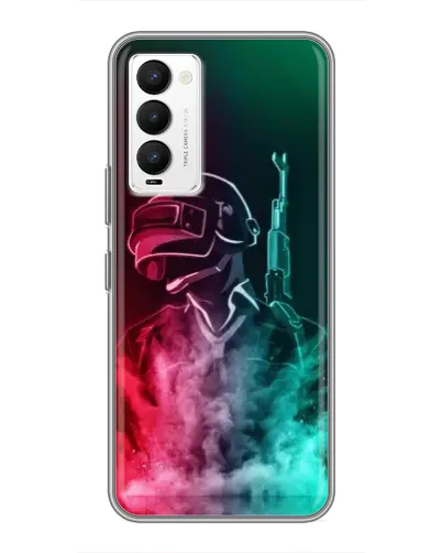 Чехол для TECNO Camon 18 / Camon 18P с картинкой «PUBG — огненный воин» Чехол для TECNO Camon 18 / Camon 18P с картинкой «PUBG — огненный воин»