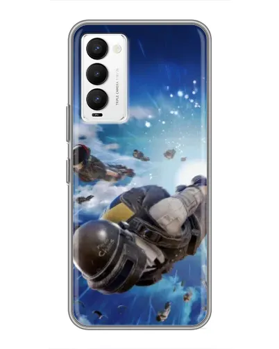 Чехол для TECNO Camon 18 / Camon 18P с картинкой «Десант PUBG — прыжок» Чехол для TECNO Camon 18 / Camon 18P с картинкой «Десант PUBG — прыжок»