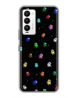 Чехол для TECNO Camon 18 / Camon 18P с картинкой «Экипаж Among Us» Чехол для TECNO Camon 18 / Camon 18P с картинкой «Экипаж Among Us»