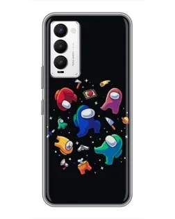 Чехол для TECNO Camon 18 / Camon 18P с картинкой «Among Us космос»