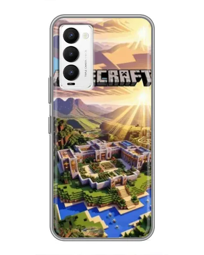 Чехол для TECNO Camon 18 / Camon 18P с картинкой «Minecraft панорама» Чехол для TECNO Camon 18 / Camon 18P с картинкой «Minecraft панорама»