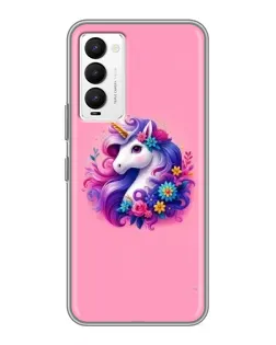 Чехол для TECNO Camon 18 / Camon 18P с картинкой «Сказочный единорог»
