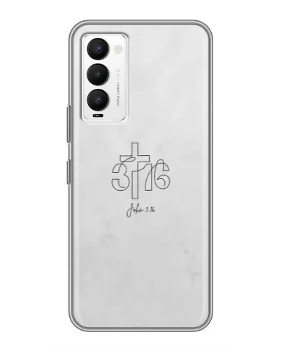 Чехол для TECNO Camon 18 / Camon 18P с картинкой «Иоанна 3:16 Крест» Чехол для TECNO Camon 18 / Camon 18P с картинкой «Иоанна 3:16 Крест»