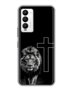 Чехол для TECNO Camon 18 / Camon 18P с картинкой «Лев и Крест» Чехол для TECNO Camon 18 / Camon 18P с картинкой «Лев и Крест»