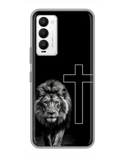 Чехол для TECNO Camon 18 / Camon 18P с картинкой «Лев и Крест» Чехол для TECNO Camon 18 / Camon 18P с картинкой «Лев и Крест»
