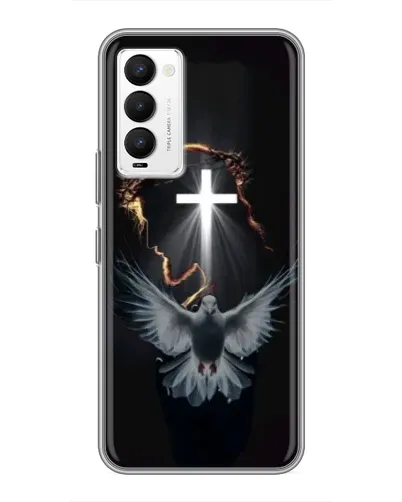Чехол для TECNO Camon 18 / Camon 18P с картинкой «Голубь и Свет» Чехол для TECNO Camon 18 / Camon 18P с картинкой «Голубь и Свет»