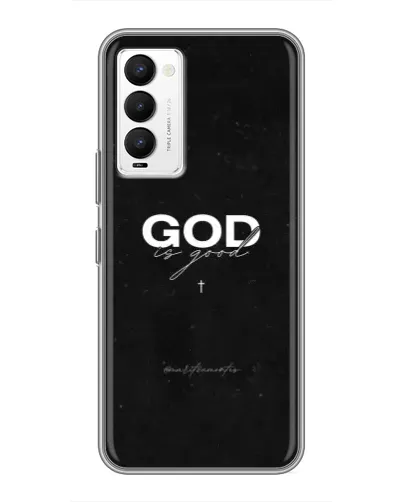 Чехол для TECNO Camon 18 / Camon 18P с картинкой «GOD — Бог над всем» Чехол для TECNO Camon 18 / Camon 18P с картинкой «GOD — Бог над всем»