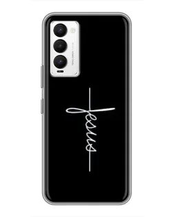 Чехол для TECNO Camon 18 / Camon 18P с картинкой «Тонкая линия веры»