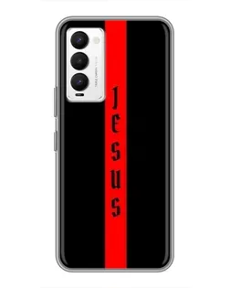 Чехол для TECNO Camon 18 / Camon 18P с картинкой «Красная линия веры»
