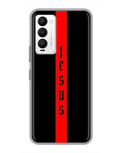 Чехол для TECNO Camon 18 / Camon 18P с картинкой «Красная линия веры» Чехол для TECNO Camon 18 / Camon 18P с картинкой «Красная линия веры»