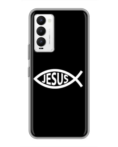 Чехол для TECNO Camon 18 / Camon 18P с картинкой «Классический Jesus» Чехол для TECNO Camon 18 / Camon 18P с картинкой «Классический Jesus»
