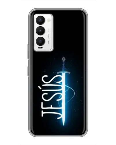 Чехол для TECNO Camon 18 / Camon 18P с картинкой «Меч Духа Jesus» Чехол для TECNO Camon 18 / Camon 18P с картинкой «Меч Духа Jesus»