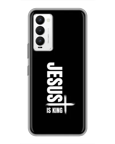 Чехол для TECNO Camon 18 / Camon 18P с картинкой «Вертикаль веры Jesus» Чехол для TECNO Camon 18 / Camon 18P с картинкой «Вертикаль веры Jesus»