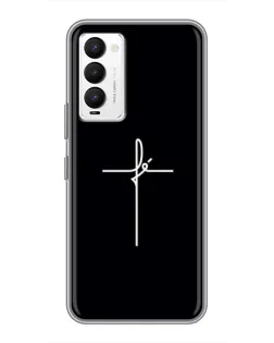 Чохол для TECNO Camon 18 / Camon 18P з картинкою «Тонкий хрест»