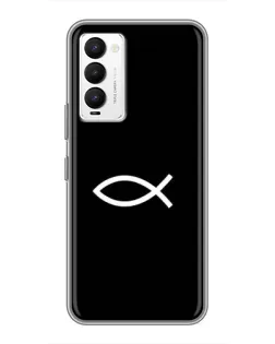 Чохол для TECNO Camon 18 / Camon 18P з картинкою «Символ риби Jesus»