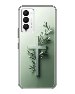 Чохол для TECNO Camon 18 / Camon 18P з картинкою «Оливкова гілка»