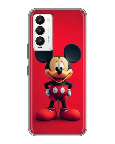 Чехол для TECNO Camon 18 / Camon 18P с картинкой «Mickey в полный рост»