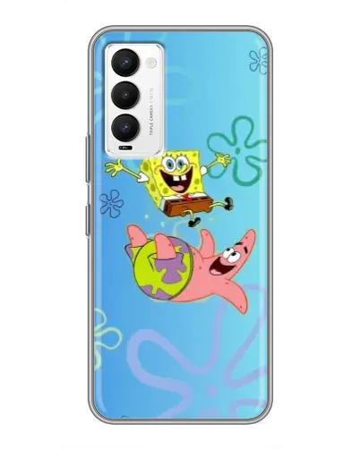 Чехол для TECNO Camon 18 / Camon 18P с картинкой «Спанч Боб и Патрик» Чехол для TECNO Camon 18 / Camon 18P с картинкой «Спанч Боб и Патрик»