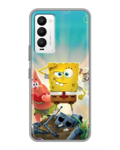 Чехол для TECNO Camon 18 / Camon 18P с картинкой «Спанч Боб победитель» Чехол для TECNO Camon 18 / Camon 18P с картинкой «Спанч Боб победитель»
