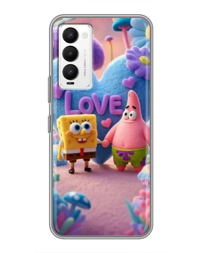 Чехол для TECNO Camon 18 / Camon 18P с картинкой «Губка Боб Патрик» Чехол для TECNO Camon 18 / Camon 18P с картинкой «Губка Боб Патрик»