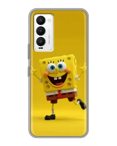 Чехол для TECNO Camon 18 / Camon 18P с картинкой «Позитивный Губка Боб» Чехол для TECNO Camon 18 / Camon 18P с картинкой «Позитивный Губка Боб»