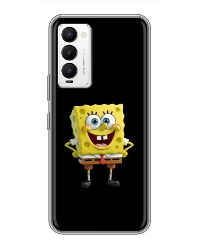 Чехол для TECNO Camon 18 / Camon 18P с картинкой «Классический Губка Боб» Чехол для TECNO Camon 18 / Camon 18P с картинкой «Классический Губка Боб»