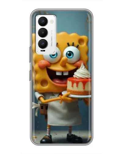 Чехол для TECNO Camon 18 / Camon 18P с картинкой «Повар Спанч Боб» Чехол для TECNO Camon 18 / Camon 18P с картинкой «Повар Спанч Боб»