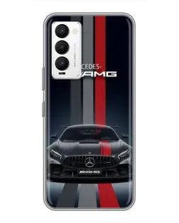 Чохол для TECNO Camon 18 / Camon 18P з картинкою «Mercedes — білий карбон» Чохол для TECNO Camon 18 / Camon 18P з картинкою «Mercedes — білий карбон»